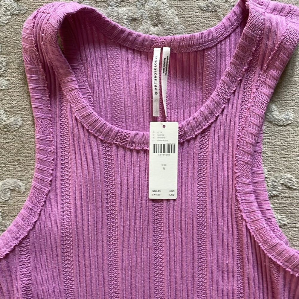 NWT Anthro tank top, size small